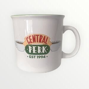Friends TV Series Central Perk 20 oz Coffee Mug Tea Cup - Green Interior